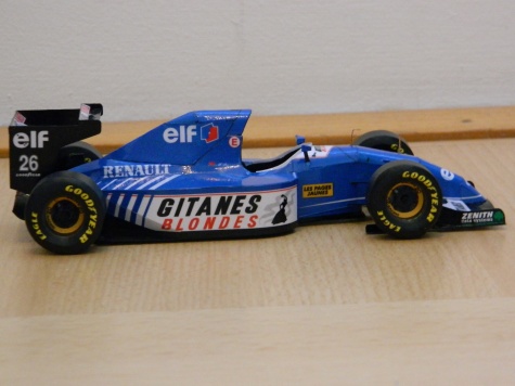 LIGIER JS39 M.Blundell,Monaco 1993 LIGIER JS39 M.Blundell,Monaco 1993