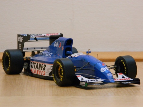 LIGIER JS39 M.Blundell,Monaco 1993 LIGIER JS39 M.Blundell,Monaco 1993