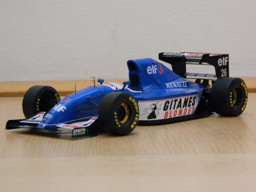 LIGIER JS39 M.Blundell,Monaco 1993 (Plná velikost v novém okně) LIGIER JS39 M.Blundell,Monaco 1993