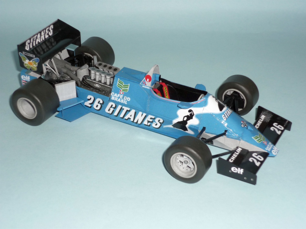 Ligier JS21 - Raul Boesel - GP Brazilie 83 (Plná velikost v novém okně) Ligier JS21 - Raul Boesel - GP Brazilie 83