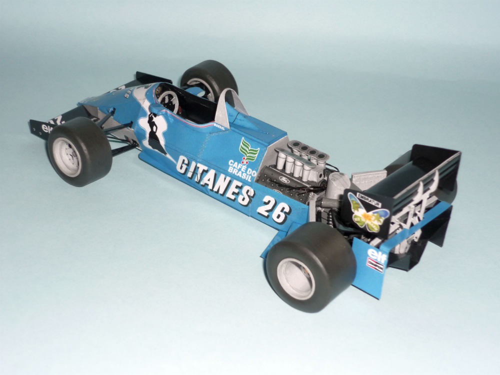 Ligier JS21 - Raul Boesel - GP Brazilie 83 (Plná velikost v novém okně) Ligier JS21 - Raul Boesel - GP Brazilie 83