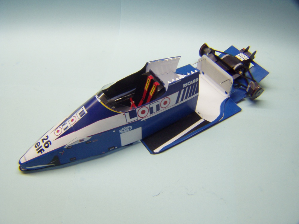 Ligier JS27, 1986, J. Laffite (Plná velikost v novém okně) Ligier JS27, 1986, J. Laffite