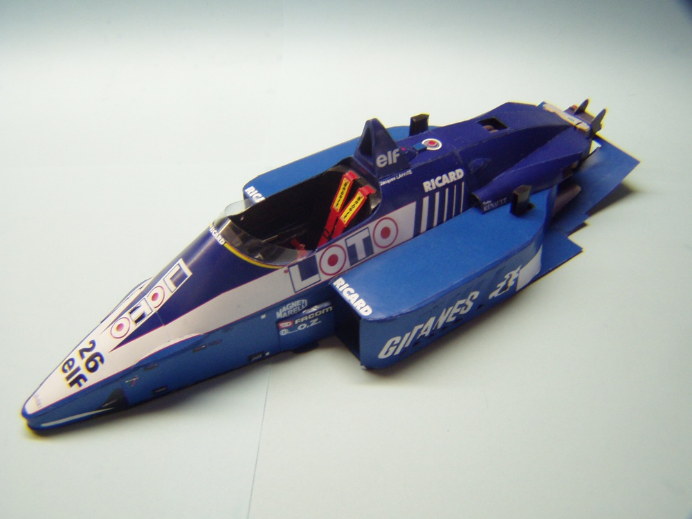 Ligier JS27, 1986, J. Laffite (Plná velikost v novém okně) Ligier JS27, 1986, J. Laffite