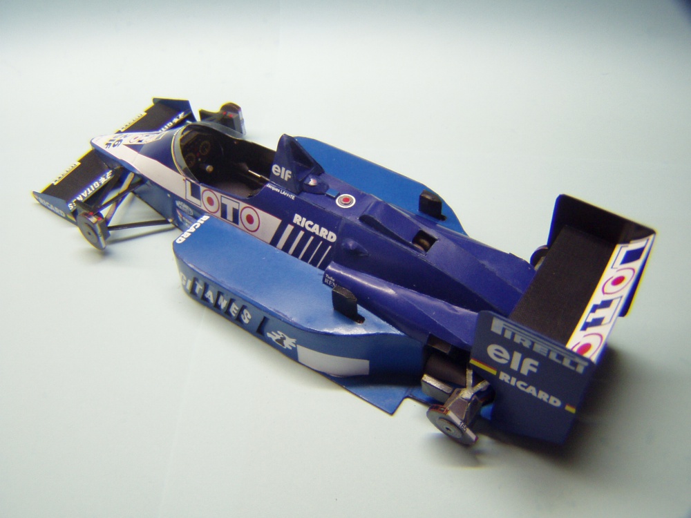 Ligier JS27, 1986, J. Laffite (Plná velikost v novém okně) Ligier JS27, 1986, J. Laffite
