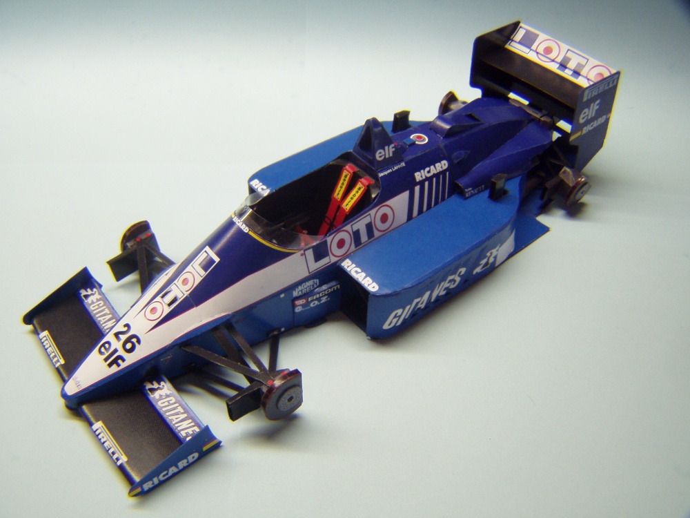 Ligier JS27, 1986, J. Laffite (Plná velikost v novém okně) Ligier JS27, 1986, J. Laffite