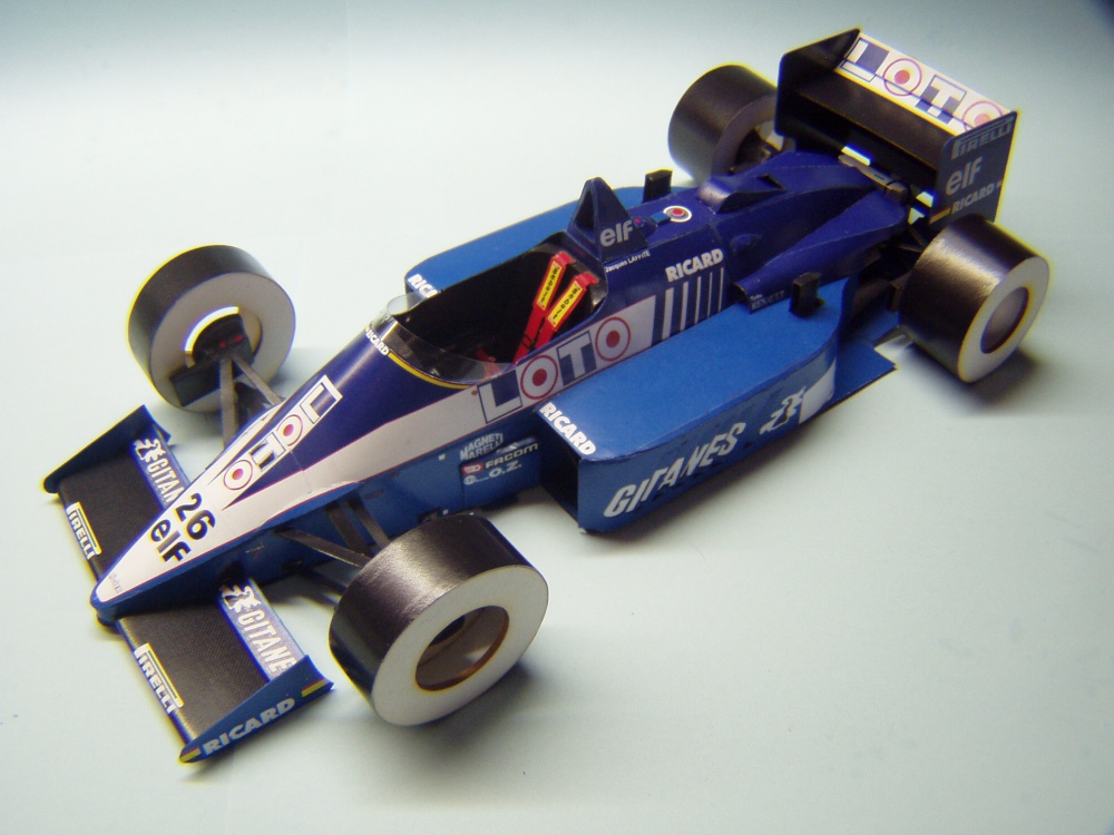 Ligier JS27, 1986, J. Laffite (Plná velikost v novém okně) Ligier JS27, 1986, J. Laffite