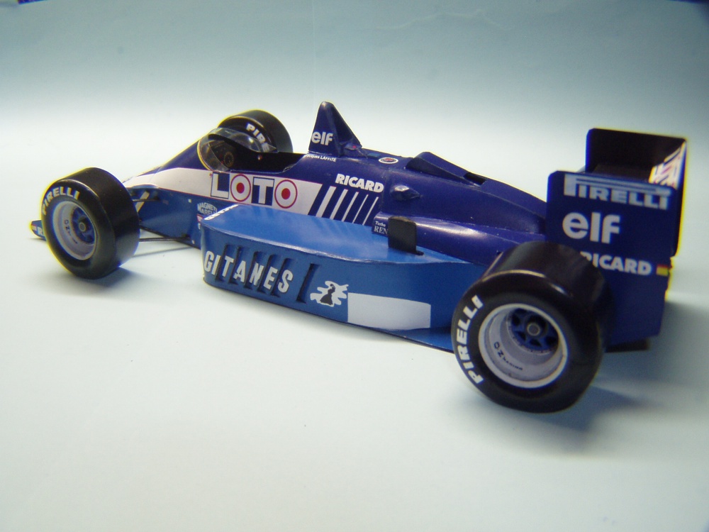 Ligier JS27, 1986, J. Laffite (Plná velikost v novém okně) Ligier JS27, 1986, J. Laffite