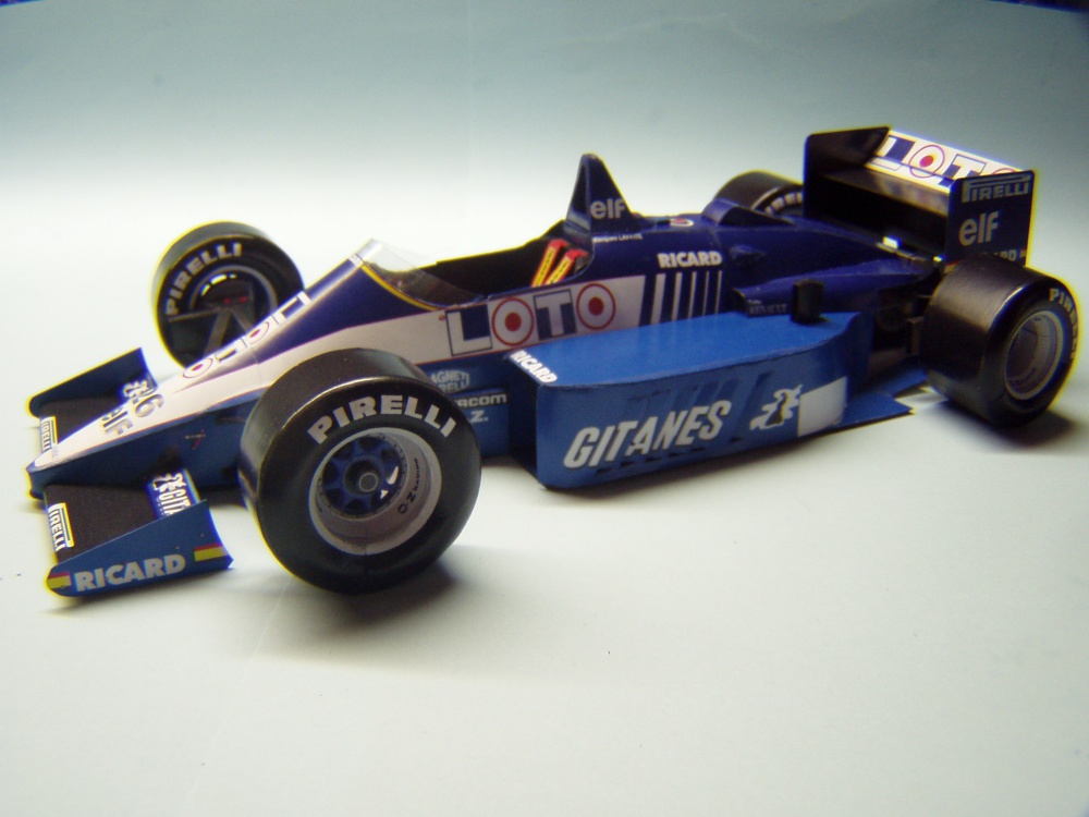 Ligier JS27, 1986, J. Laffite (Plná velikost v novém okně) Ligier JS27, 1986, J. Laffite