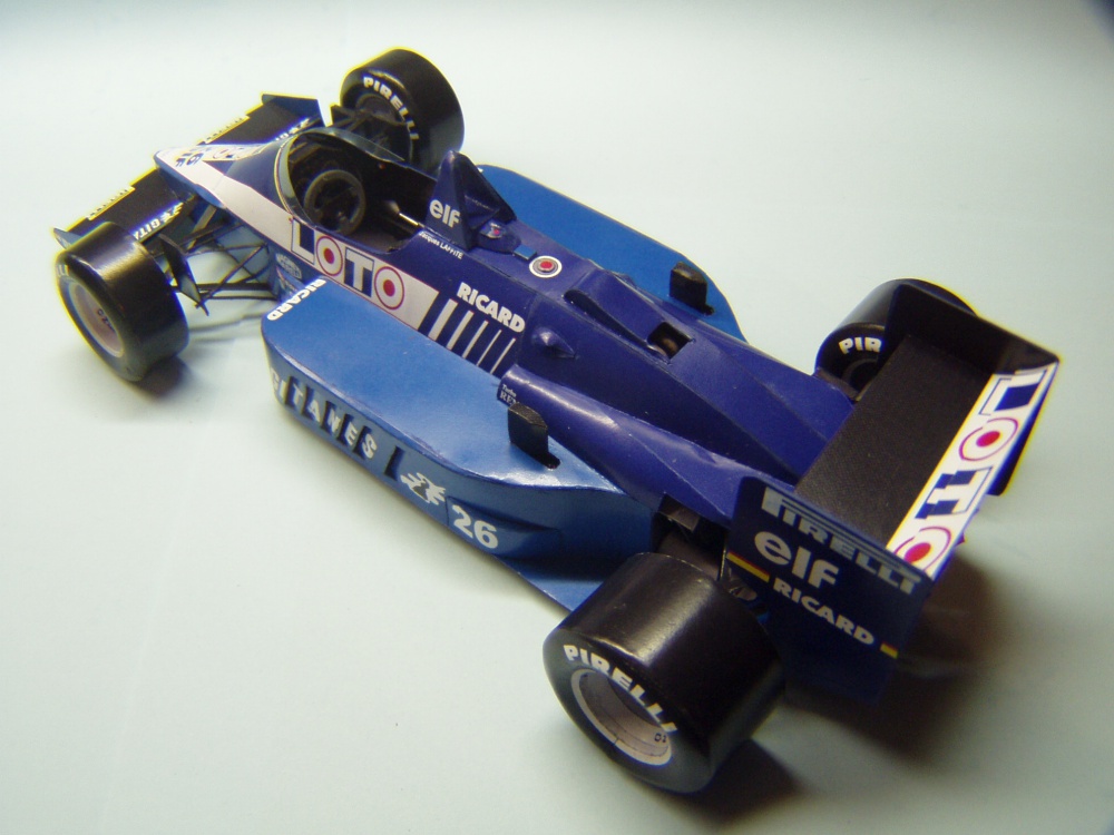 Ligier JS27, 1986, J. Laffite (Plná velikost v novém okně) Ligier JS27, 1986, J. Laffite