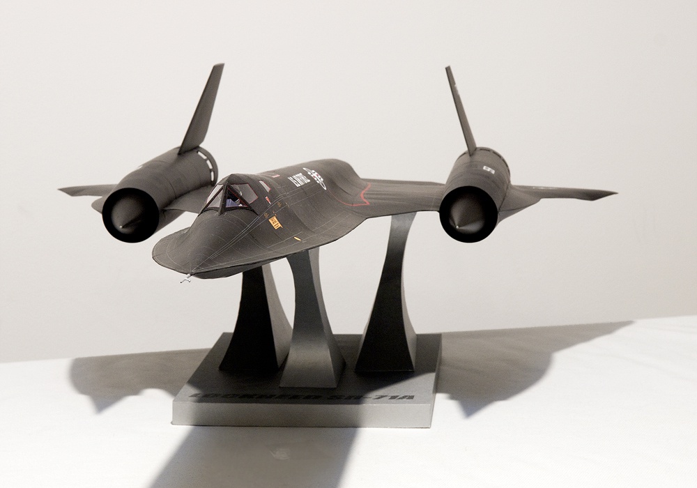 Lockheed SR-71A (Plná velikost v novém okně) Lockheed SR-71A