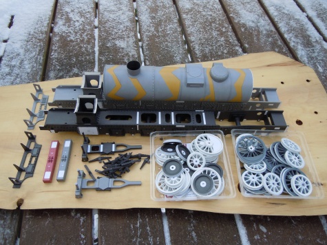 Lokomotiva BR 52 Kriegslog + LEOPOLD Lokomotiva BR 52 Kriegslog + LEOPOLD
