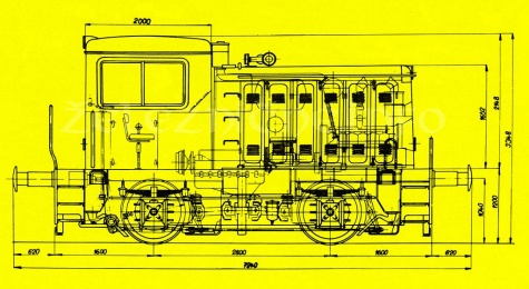 Lokomotiva T211 funkční Lokomotiva T211 funkční