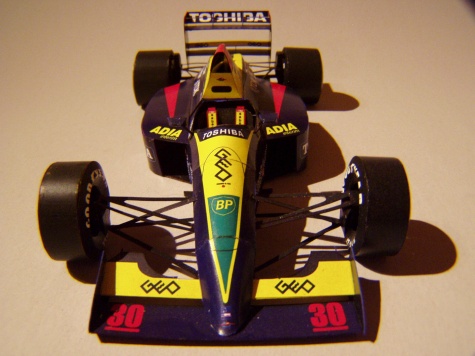 Lola Larousse LC90, 1990, A. Suzuki