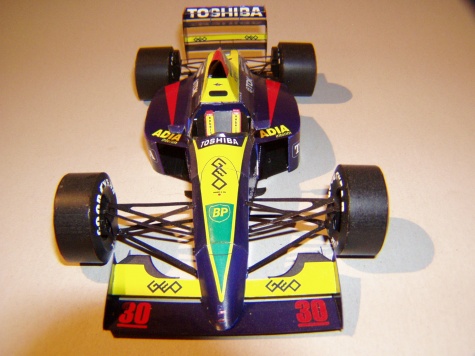 Lola Larousse LC90, 1990, A. Suzuki