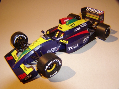 Lola Larousse LC90, 1990, A. Suzuki