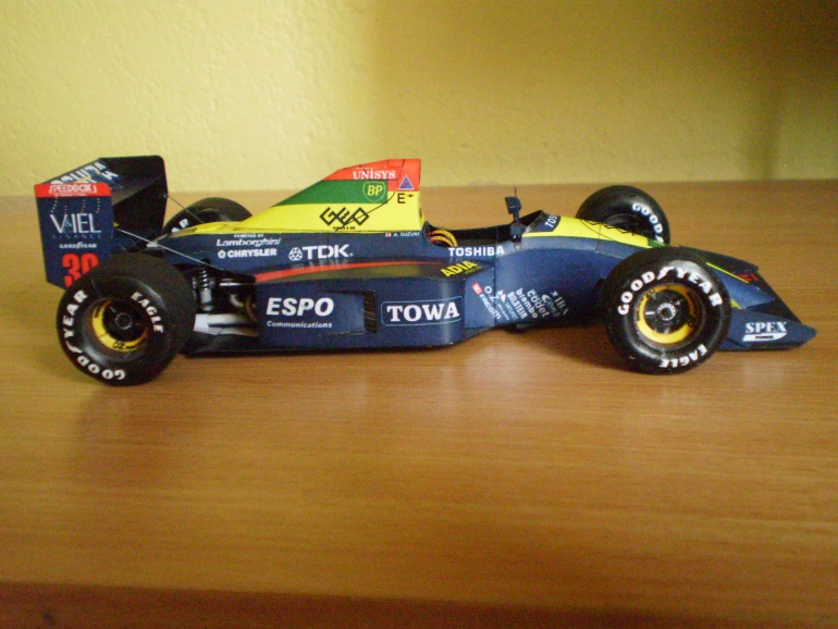 Lola Larrouse LC 90 Aguri Suzuki 1990 (Plná velikost v novém okně) Lola Larrouse LC 90 Aguri Suzuki 1990