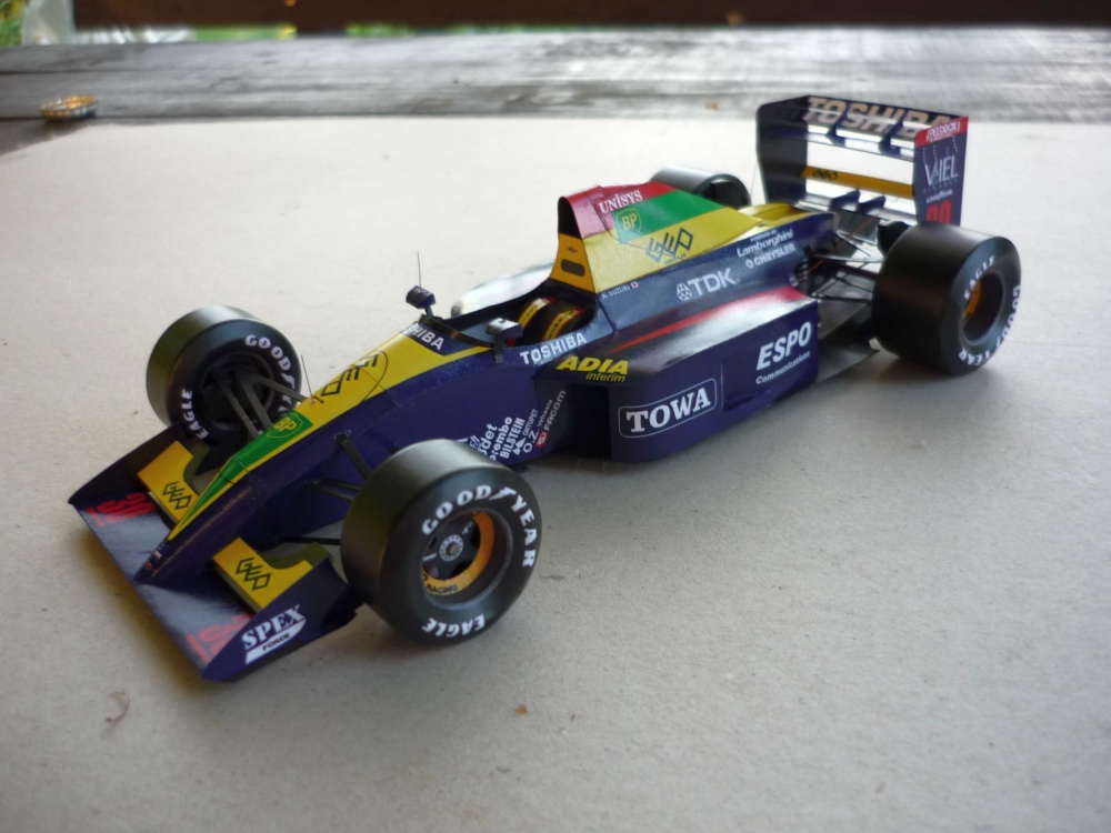 Lola Larrousse LC-90 - Aguri Suzuki - GP Japonska 1990 (Plná velikost v novém okně) Lola Larrousse LC-90 - Aguri Suzuki - GP Japonska 1990