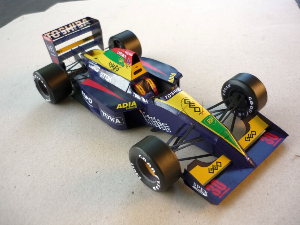 Lola Larrousse LC-90 - Aguri Suzuki - GP Japonska 1990 (Plná velikost v novém okně) Lola Larrousse LC-90 - Aguri Suzuki - GP Japonska 1990