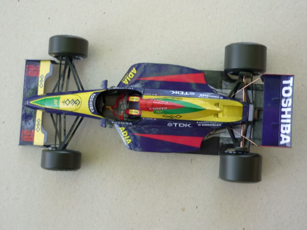 Lola Larrousse LC-90 - Aguri Suzuki - GP Japonska 1990 (Plná velikost v novém okně) Lola Larrousse LC-90 - Aguri Suzuki - GP Japonska 1990