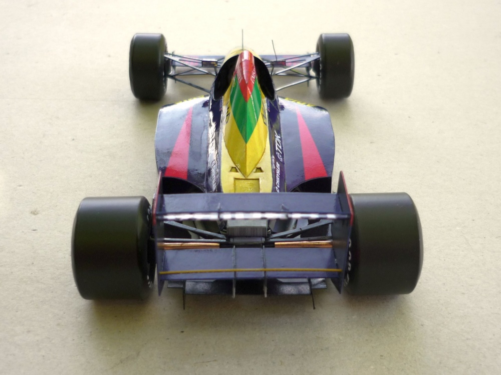 Lola Larrousse LC-90 - Aguri Suzuki - GP Japonska 1990 (Plná velikost v novém okně) Lola Larrousse LC-90 - Aguri Suzuki - GP Japonska 1990