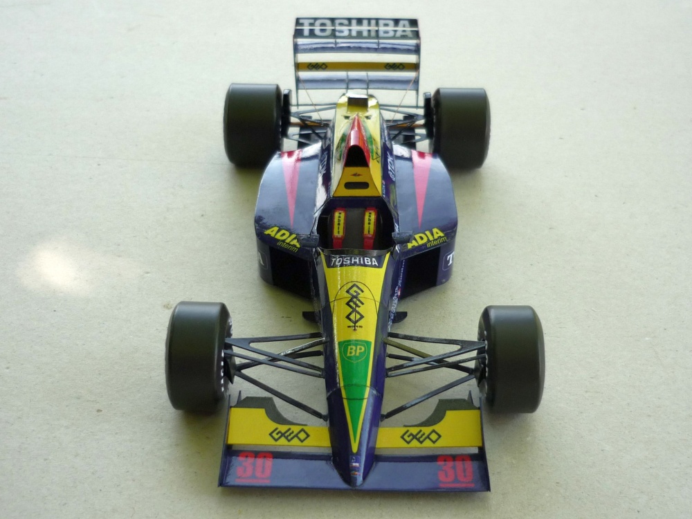 Lola Larrousse LC-90 - Aguri Suzuki - GP Japonska 1990 (Plná velikost v novém okně) Lola Larrousse LC-90 - Aguri Suzuki - GP Japonska 1990