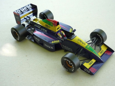 Lola Larrousse LC-90 - Aguri Suzuki - GP Japonska 1990 Lola Larrousse LC-90 - Aguri Suzuki - GP Japonska 1990