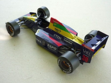 Lola Larrousse LC-90 - Aguri Suzuki - GP Japonska 1990 Lola Larrousse LC-90 - Aguri Suzuki - GP Japonska 1990