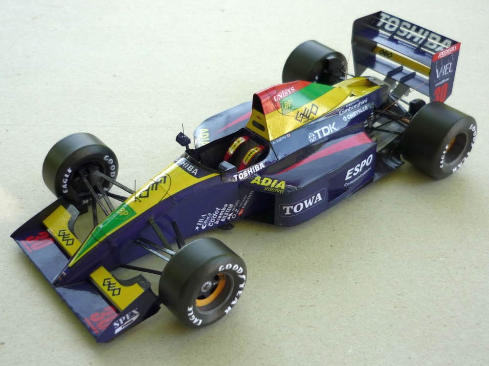 Lola Larrousse LC-90 - Aguri Suzuki - GP Japonska 1990 (Pln� velikost v nov�m okn�) Lola Larrousse LC-90 - Aguri Suzuki - GP Japonska 1990