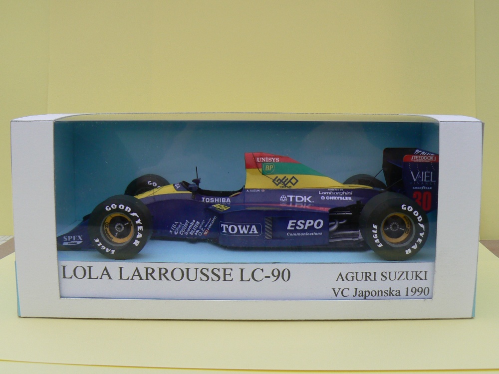 LOLA LARROUSSE LC-90,VC JAPONSKA-A.SUZUKI 1990 (Pln� velikost v nov�m okn�) LOLA LARROUSSE LC-90,VC JAPONSKA-A.SUZUKI 1990