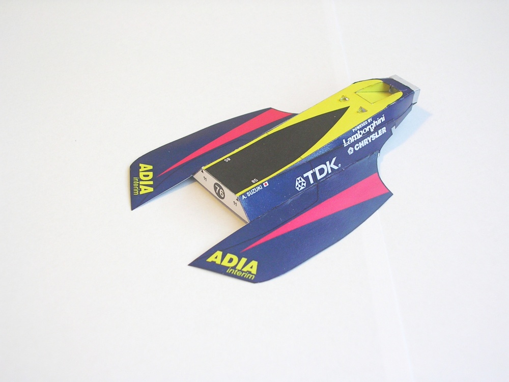 Lola Larrousse LC90, 1990 Aguri Suzuki