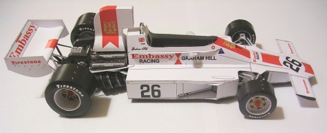 Lola T370, 1974 Graham Hill Lola T370, 1974 Graham Hill