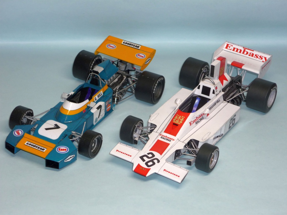 Lola T370 - Graham Hill - GP JAR 1974