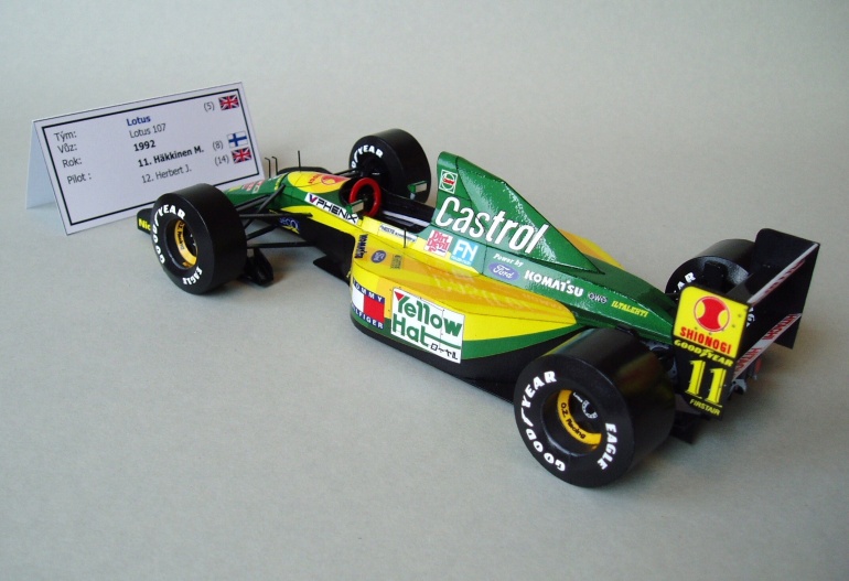 Lotus 107 (1992; Hakkinen)