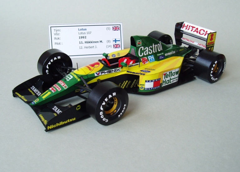 Lotus 107 (1992; Hakkinen)