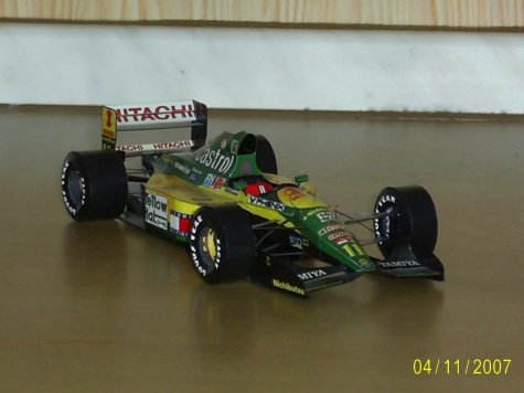 Lotus 107  Mika Hakkinen GP Japonska-Suzuka 1992