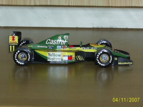 Lotus 107  Mika Hakkinen GP Japonska-Suzuka 1992
