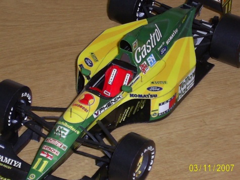 Lotus 107  Mika Hakkinen GP Japonska-Suzuka 1992