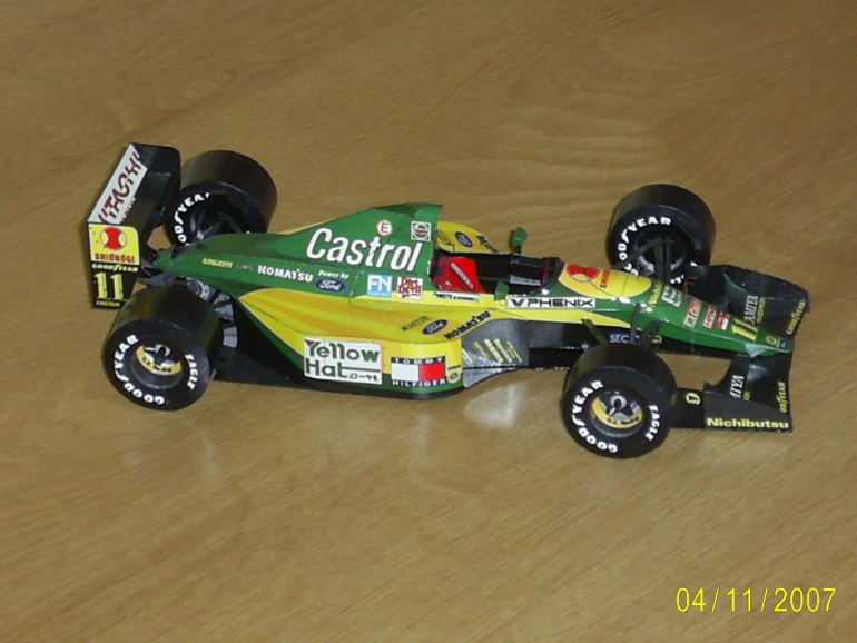 Lotus 107  Mika Hakkinen GP Japonska-Suzuka 1992