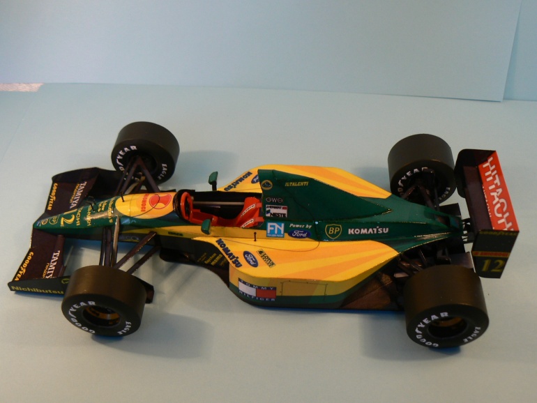 LOTUS 107,1992-VC KANADY,Johnny Herbert (Plná velikost v novém okně) LOTUS 107,1992-VC KANADY,Johnny Herbert