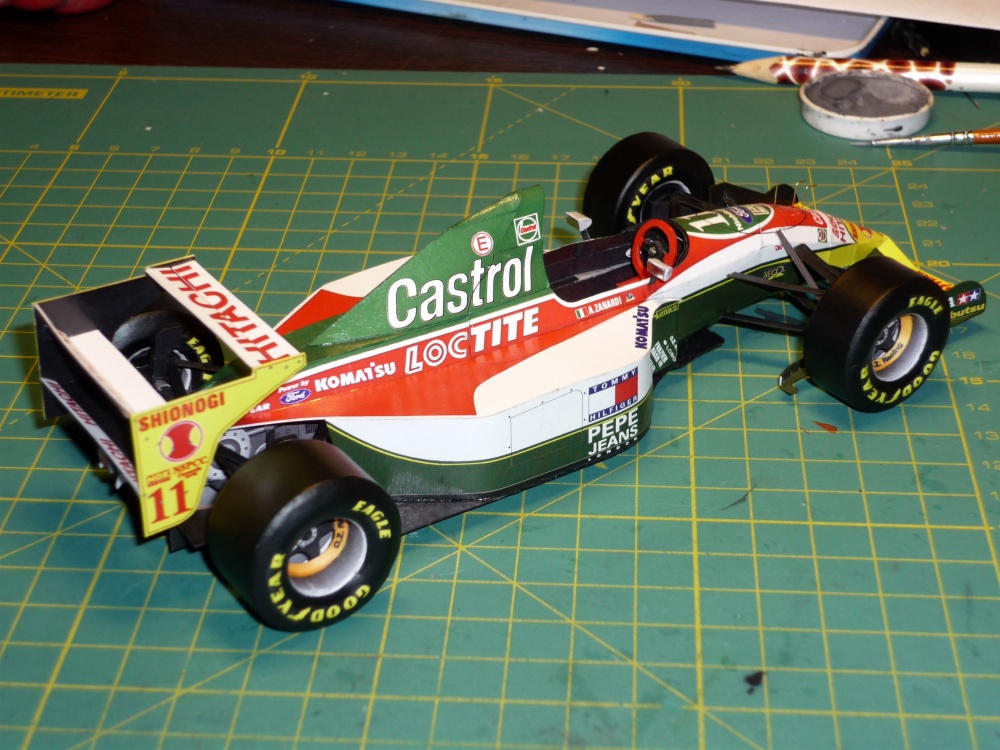 Lotus 107B - Alessandro Zanardi - Monako 93 (Plná velikost v novém okně) Lotus 107B - Alessandro Zanardi - Monako 93
