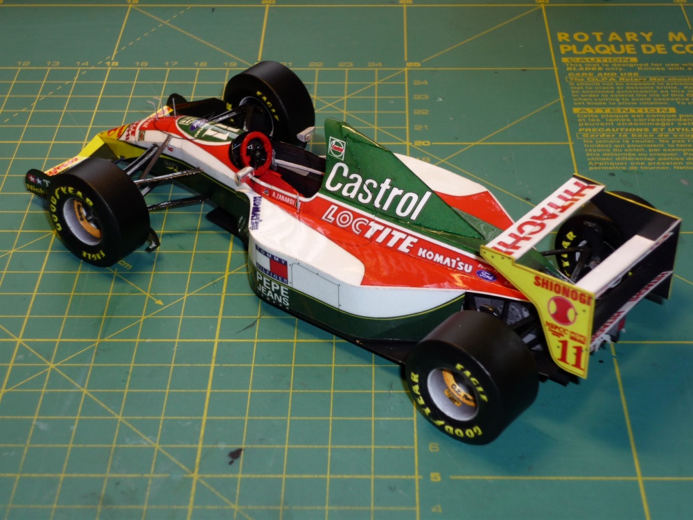 Lotus 107B - Alessandro Zanardi - Monako 93 (Plná velikost v novém okně) Lotus 107B - Alessandro Zanardi - Monako 93