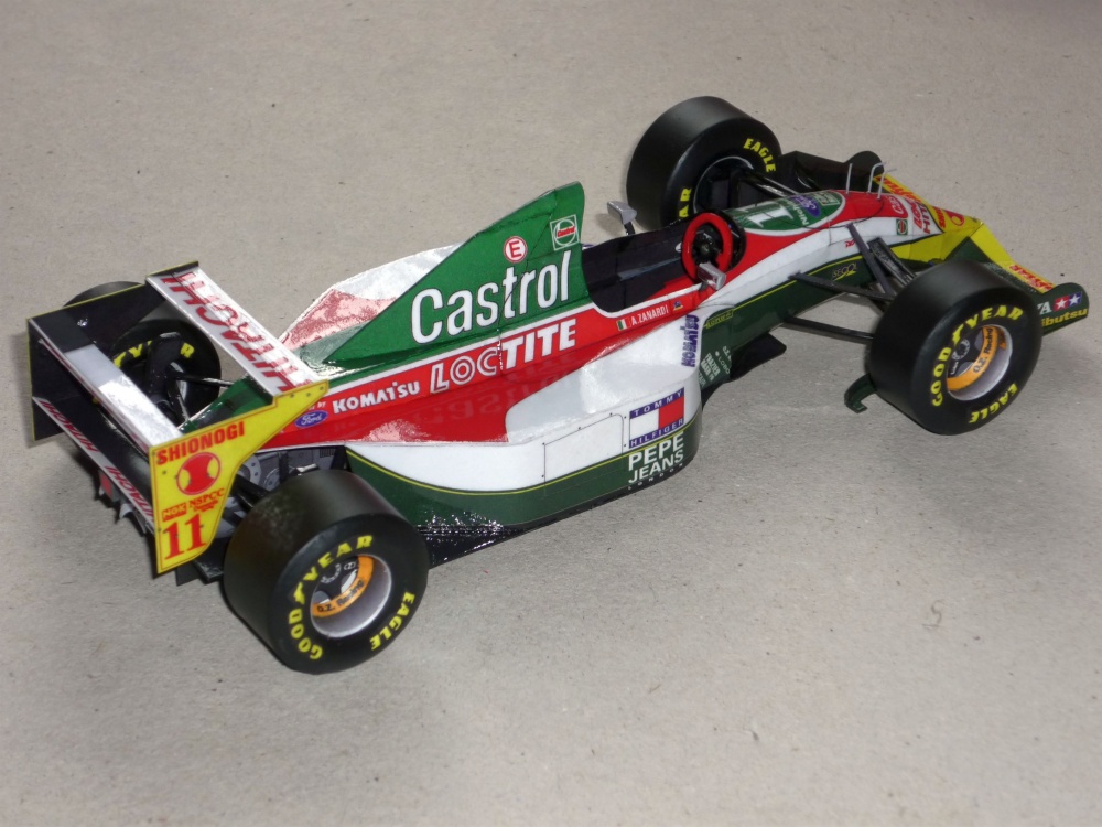 Lotus 107B - Alessandro Zanardi - Monako 93 (Plná velikost v novém okně) Lotus 107B - Alessandro Zanardi - Monako 93