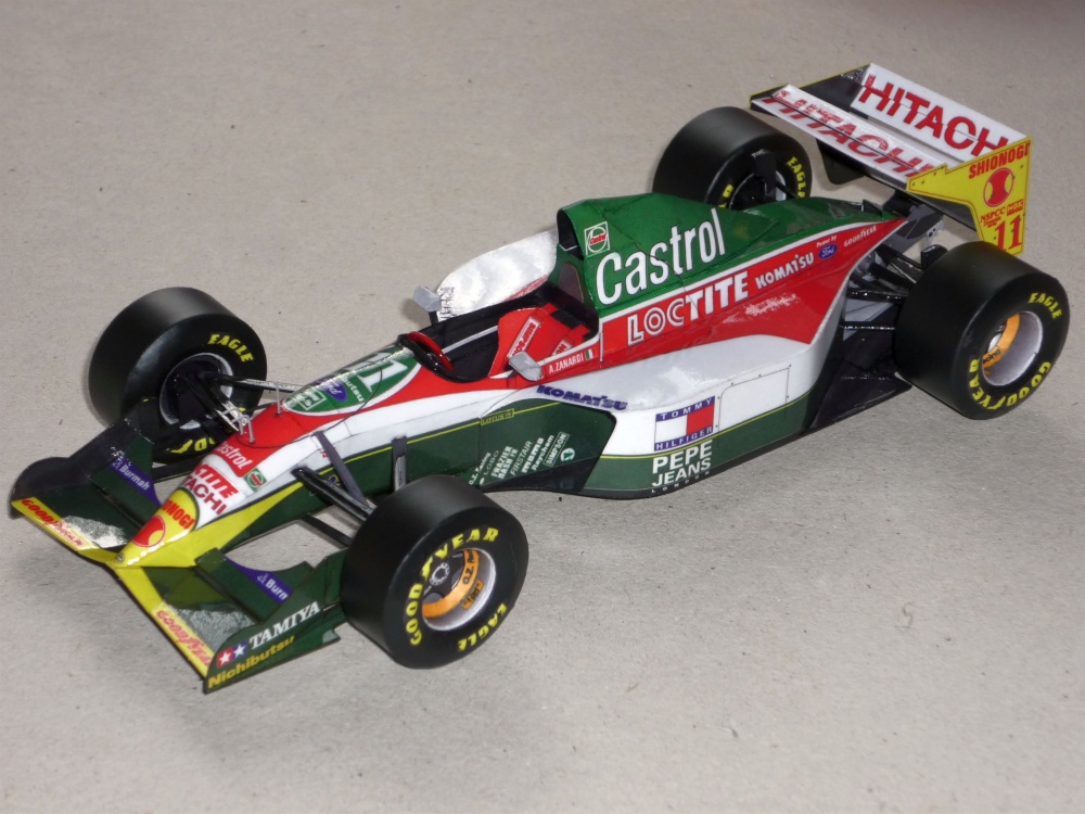 Lotus 107B - Alessandro Zanardi - Monako 93 (Plná velikost v novém okně) Lotus 107B - Alessandro Zanardi - Monako 93
