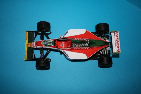Lotus 107B, 1993, A. Zanardi, GP Brazílie/M. Fabián/1:24 Lotus 107B, 1993, A. Zanardi, GP Brazílie/M. Fabián/1:24