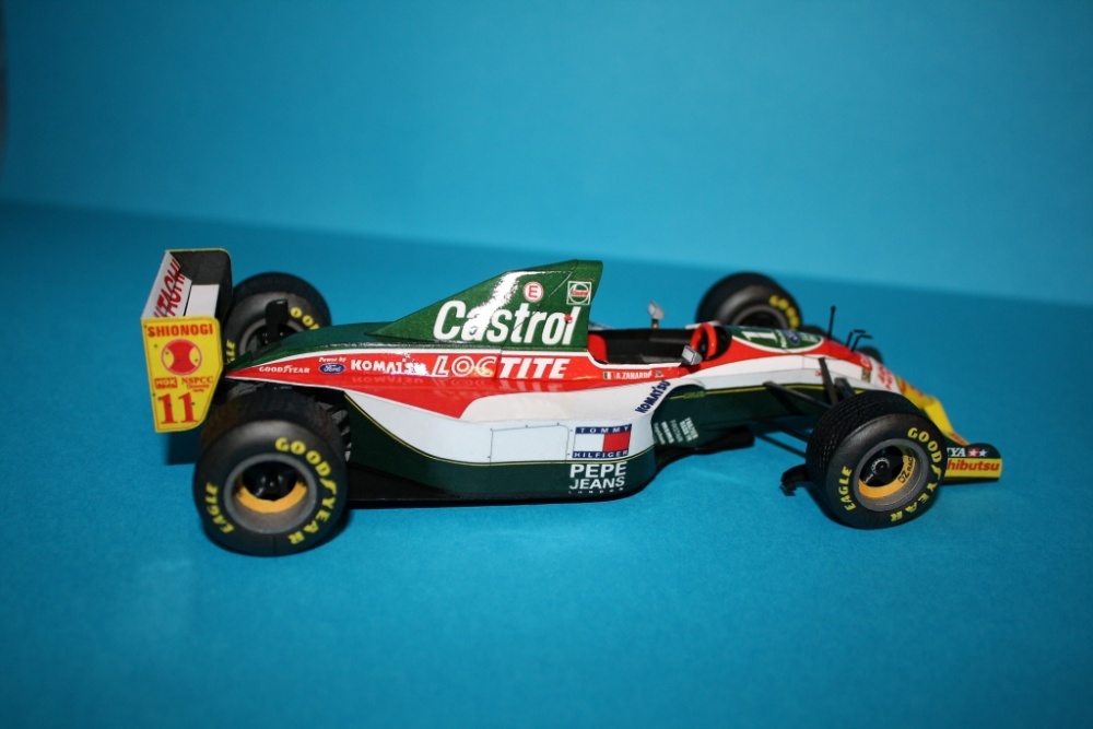 Lotus 107B, 1993, A. Zanardi, GP Brazílie/M. Fabián/1:24 (Plnďż˝ velikost v novďż˝m oknďż˝) Lotus 107B, 1993, A. Zanardi, GP Brazílie/M. Fabián/1:24