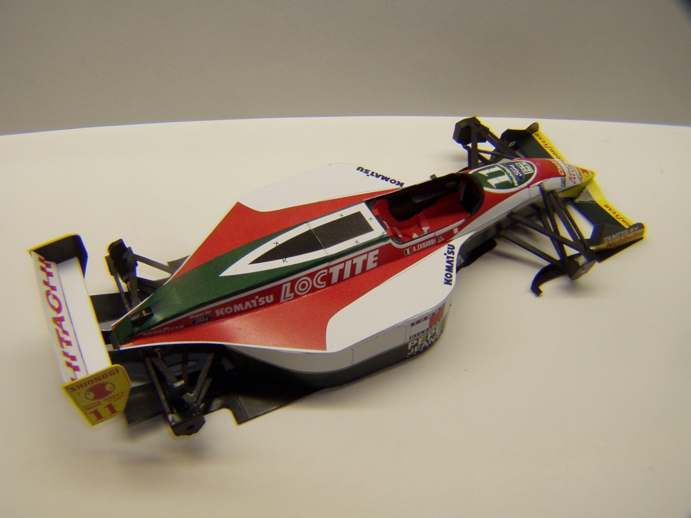 Lotus 107B, 1993, A. Zanardi, GP Brazílie (Plná velikost v novém okně) Lotus 107B, 1993, A. Zanardi, GP Brazílie