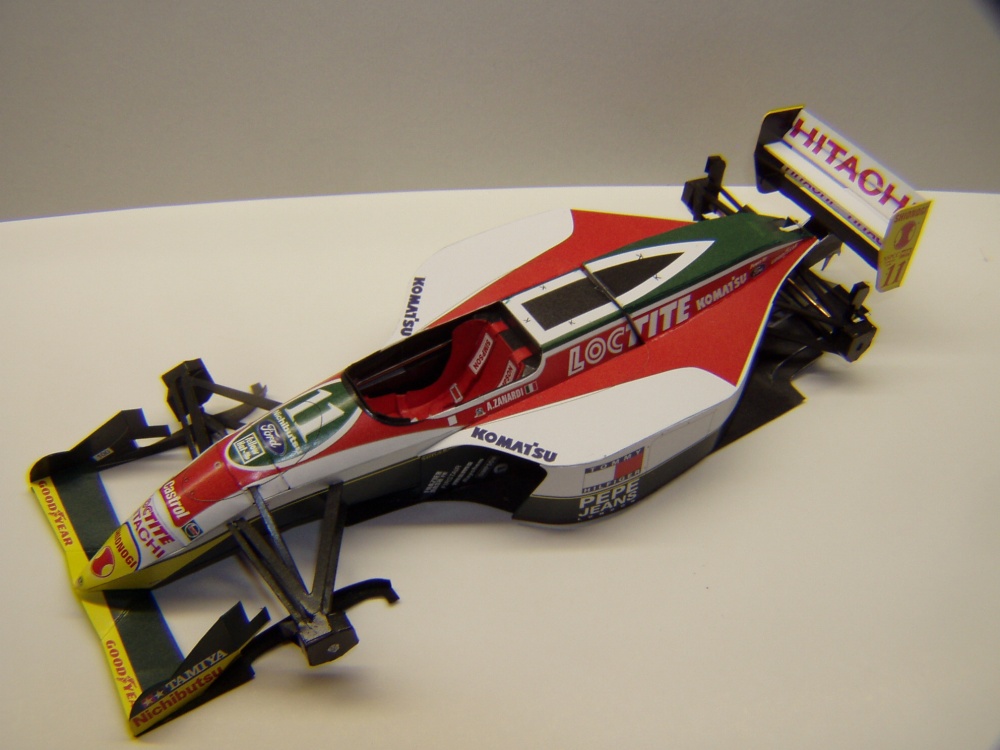 Lotus 107B, 1993, A. Zanardi, GP Brazílie (Plná velikost v novém okně) Lotus 107B, 1993, A. Zanardi, GP Brazílie
