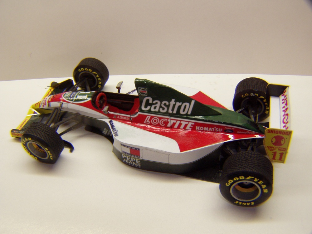 Lotus 107B, 1993, A. Zanardi, GP Brazílie (Plná velikost v novém okně) Lotus 107B, 1993, A. Zanardi, GP Brazílie