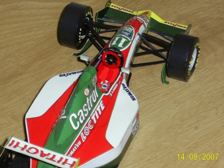 Lotus 107B A.Zanardi 1993 (Pln� velikost v nov�m okn�) Lotus 107B A.Zanardi 1993