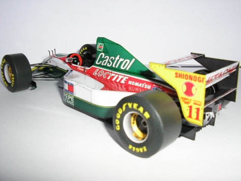 LOTUS 107B,Monaco GP 1993,A.Zanardi LOTUS 107B,Monaco GP 1993,A.Zanardi